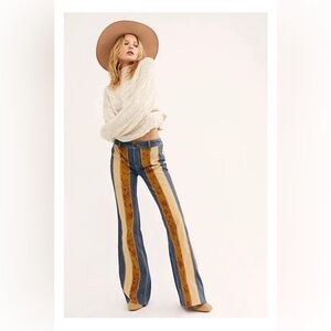 We The Free Low Rise Cord Flare Jeans